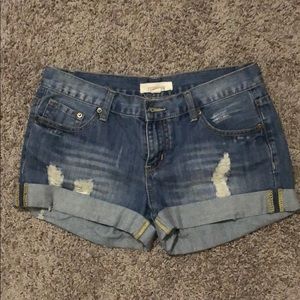 Jean shorts